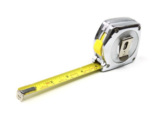 centimeter for measuring the penis before enlargement